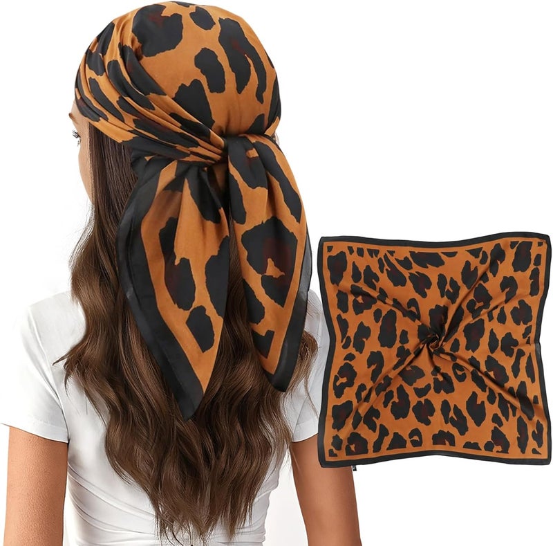 vimate Head Scarf for Women Hair 27'' Square Satin Silk Feeling Bnadana Neck Scarf Handbag Accessories Etc - Image 2